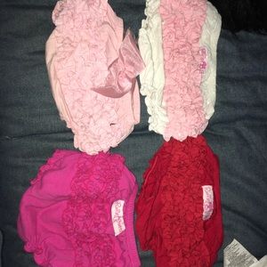 Ruffle Butts Diaper Cover - 4 total